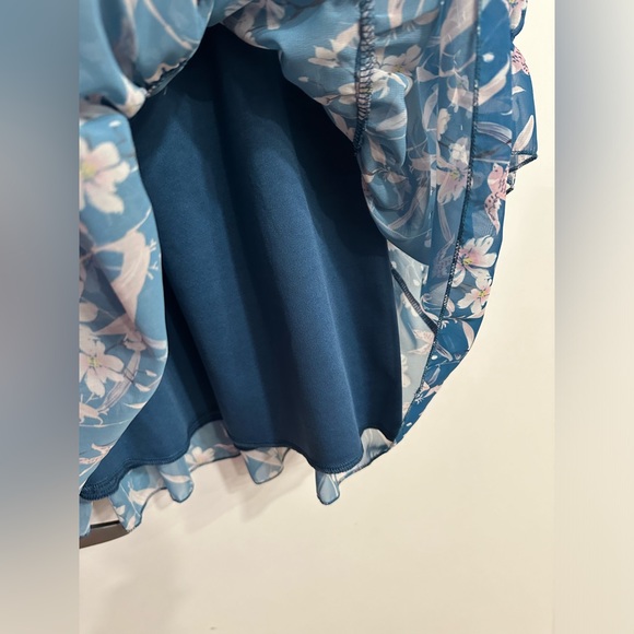 TRENDYOL TULLE FLOWER PRINT DRESS - Picture 3 of 6